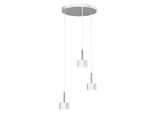 Milagro Arena Lampadario A Sospensione MLP7780 Bianco / Argento