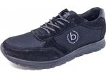 Bugatti Stranger Casual, Scarpa Sportiva Da Uomo Con Lacci In Nero, Misura 44
