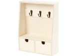 Creativ Company Scatola Portachiavi In Legno 28,5X8X22 Cm