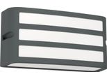 Lampada Da Parete Per Esterni Eglo 900811 Camarda IP54 E27 40 W Antracite