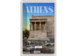 Vianmo Insegna Di Latta 18X12 Cm Athens Greece Akropolis Geschenk