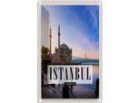Vianmo Insegna Di Latta 18X12 Cm Istanbul Turkey Moschee Meer Geschenk