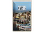 Vianmo Insegna Di Latta 18X12 Cm Cassis France Altstadt Meer