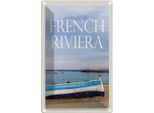 Vianmo Insegna Di Latta 30X20 Cm Retro French Riviera Meer Boot