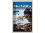 Vianmo Insegna Di Latta 18X12 Cm Gran Canaria Spain Meer Berge