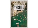 Vianmo Insegna Di Latta 30X20 Cm Verdon France Verdonschlucht Meer
