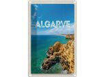 Vianmo Insegna Di Latta 30X20 Cm Algarve Portugal Meer Urlaub