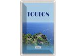 Vianmo Insegna Di Latta 30X20 Cm Toulon France Meer Poster