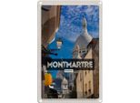 Vianmo Insegna Di Latta 18X12 Cm Montmartre Paris HüGel Reiseziel