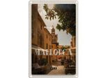 Vianmo Insegna Di Latta 30X20 Cm Mallorca Spain Urlaubsort Altstadt