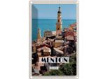 Vianmo Insegna Di Latta 30X20 Cm Manton France Meer Urlaub
