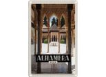 Vianmo Insegna Di Latta 18X12 Cm Alhambra Spain Tourismus
