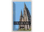Vianmo Insegna Di Latta 18X12 Cm Strasbourg France Kathedrale Geschenk