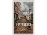 Vianmo Insegna Di Latta 18X12 Cm Montmartre Altstadt Reiseziel