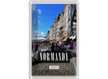 Vianmo Insegna Di Latta 30X20 Cm Normandy France Stadt Reiseziel