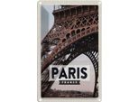 Vianmo Insegna Di Latta 30X20 Cm Paris France Reiseziel Tourismus