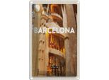 Vianmo Insegna Di Latta 30X20 Cm Barcelona Spanien Mittelalter Bild