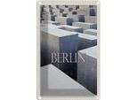 Vianmo Insegna Di Latta 18X12 Cm Berlin Deutschland Antik Reise Trip