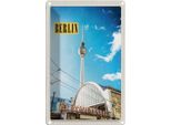 Vianmo Insegna Di Latta 18X12 Cm Berlin Deutschland Fernsehturm Trip