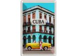 Vianmo Insegna Di Latta 30X20 Cm Cuba Karibik Oldtimer Haus