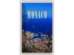 Vianmo Insegna Di Latta 18X12 Cm Monaco Frankreich Europa Trip