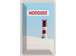 Vianmo Insegna Di Latta 30X20 Cm Nordsee Deutschland Meer Leuchtturm