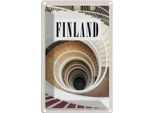 Vianmo Insegna Di Latta 30X20 Cm Finnland Treppen GebäUde Stuffen Gang