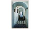 Vianmo Insegna Di Latta 30X20 Cm Greece Griechenland Durchgang GebäUde