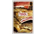 Vianmo Insegna Di Latta 30X20 Cm Tirol ÖSterreich Getrocknetes Fleisch