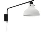 Eglo 43843 Matlock E27 Applique Da Parete Grigio Nero
