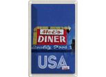 Vianmo Insegna Di Latta 30X20 Cm Amerika Mees Diner Restaurant Gericht