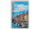 Vianmo Insegna Di Latta 30X20 Cm Skandinawien Schiffstour Meer