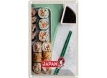 Vianmo Insegna Di Latta 18X12 Cm Japan Asien Sushi Fisch Thunfisch SoßE