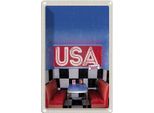Vianmo Insegna Di Latta 18X12 Cm Amerika Diner Restaurant Fast Food