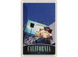 Vianmo Insegna Di Latta 30X20 Cm California Amerika Usa Schauspieler