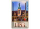 Vianmo Insegna Di Latta 30X20 Cm Leipzig Deutschland Kirche Architektur