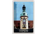 Vianmo Insegna Di Latta 30X20 Cm Leipzig Deutschland Kirche Stadttour