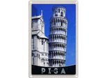 Vianmo Insegna Di Latta 18X12 Cm Pisa Italien Schiefer Turm Von Pisa