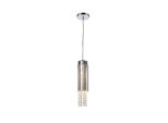 Lampada A Sospensione In Cristallo 1X40W E14 Moonlight ML4363 Milagro