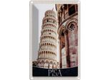 Vianmo Insegna Di Latta 18X12 Cm Pisa Schiefer Turm