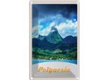 Vianmo Insegna Di Latta 30X20 Cm Polynesien Insel Australien Pazifik