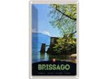 Vianmo Insegna Di Latta 30X20 Cm Brissago Schweiz Architektur