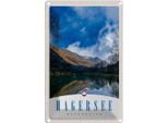 Vianmo Insegna Di Latta 30X20 Cm Hagersee ÖSterreich Europa Natur Wald