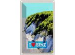 Vianmo Insegna Di Latta 30X20 Cm Binz Deutschland Natur Strand WäLder