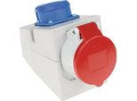 Presa Combinata Cee 16 A 400 V Presa A Spina 6 H IP44 AS-SCHWABE