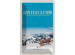 Vianmo Insegna Di Latta 30X20 Cm ÖSterreich Gebirge Schnee Bank Winter