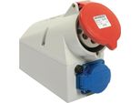 Presa A Muro Cee 32 A 400 V Presa A Spina 6 H IP44 AS-SCHWABE