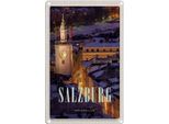 Vianmo Insegna Di Latta 30X20 Cm Salzburg ÖSterreich Kirche Altstadt