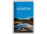 Vianmo Insegna Di Latta 18X12 Cm KäRnten See ÖSterreich Sonnenaufgang