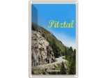 Vianmo Insegna Di Latta 30X20 Cm Pitztal ÖSterreich Wald Natur Berge